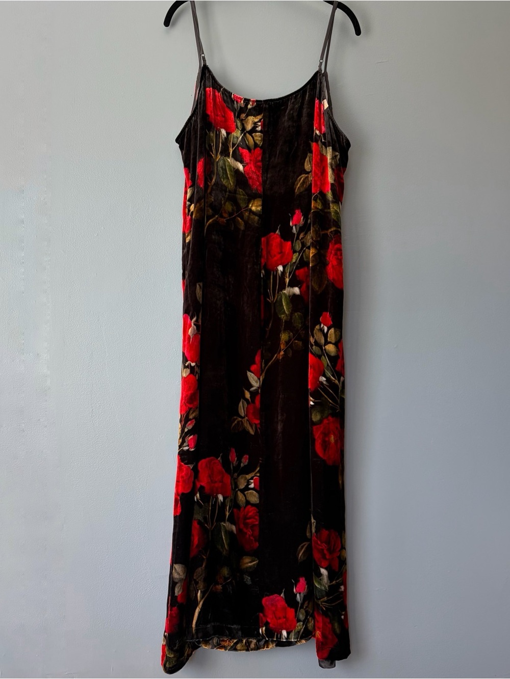 Johnny Was Velvet Slip Dress - Picture 5 of 7